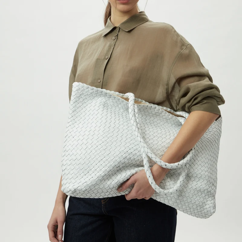 The Travel Elena Woven Handbag