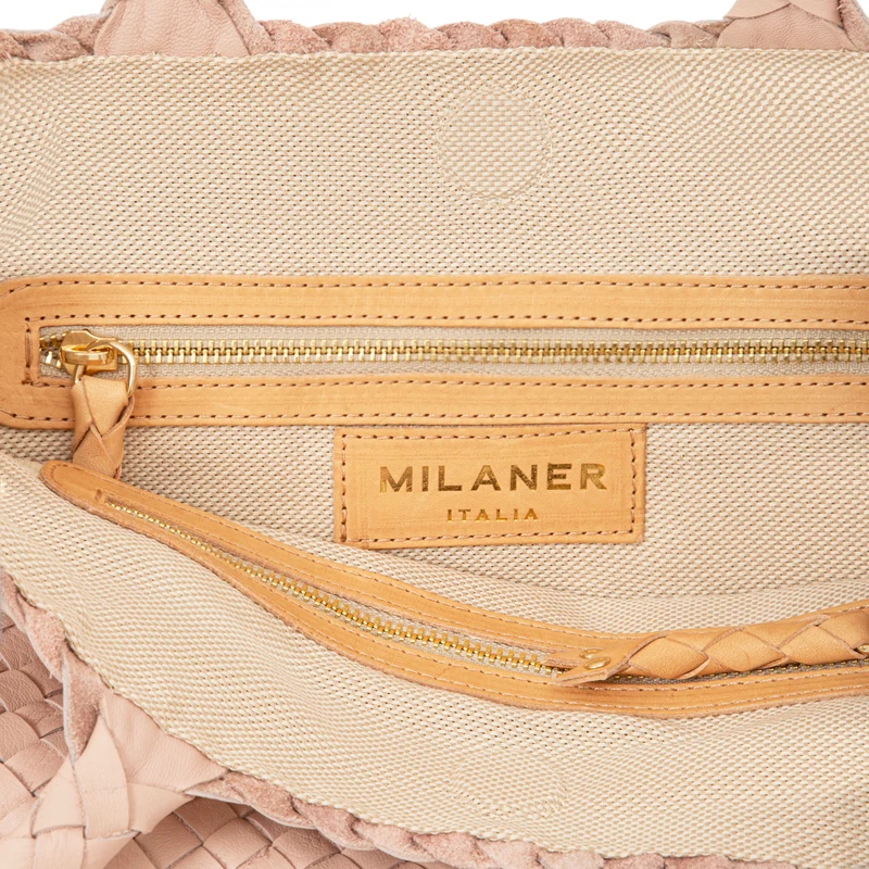 The Travel Elena Woven Handbag