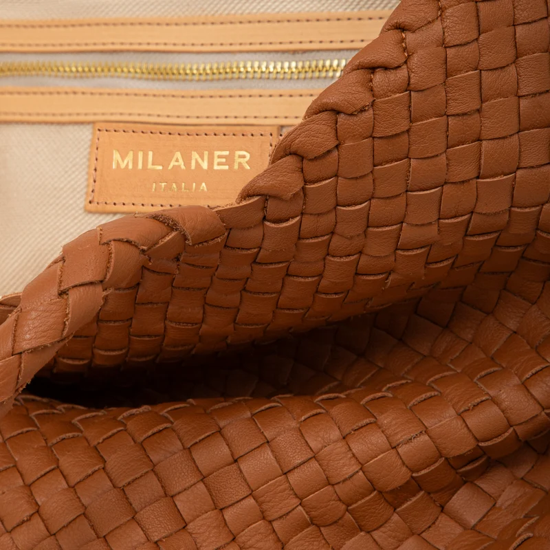 The Travel Elena Woven Handbag