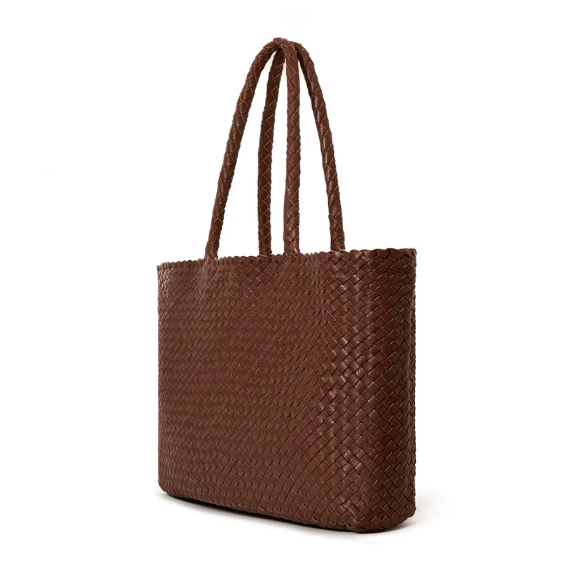 The Travel Elena Woven Handbag