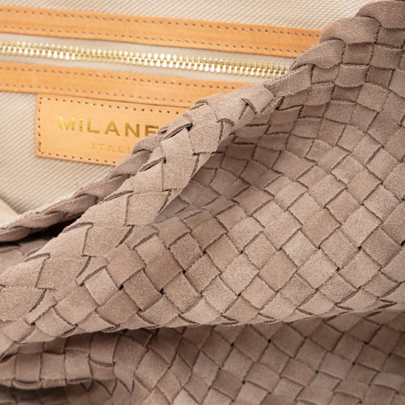 The Travel Elena Woven Handbag