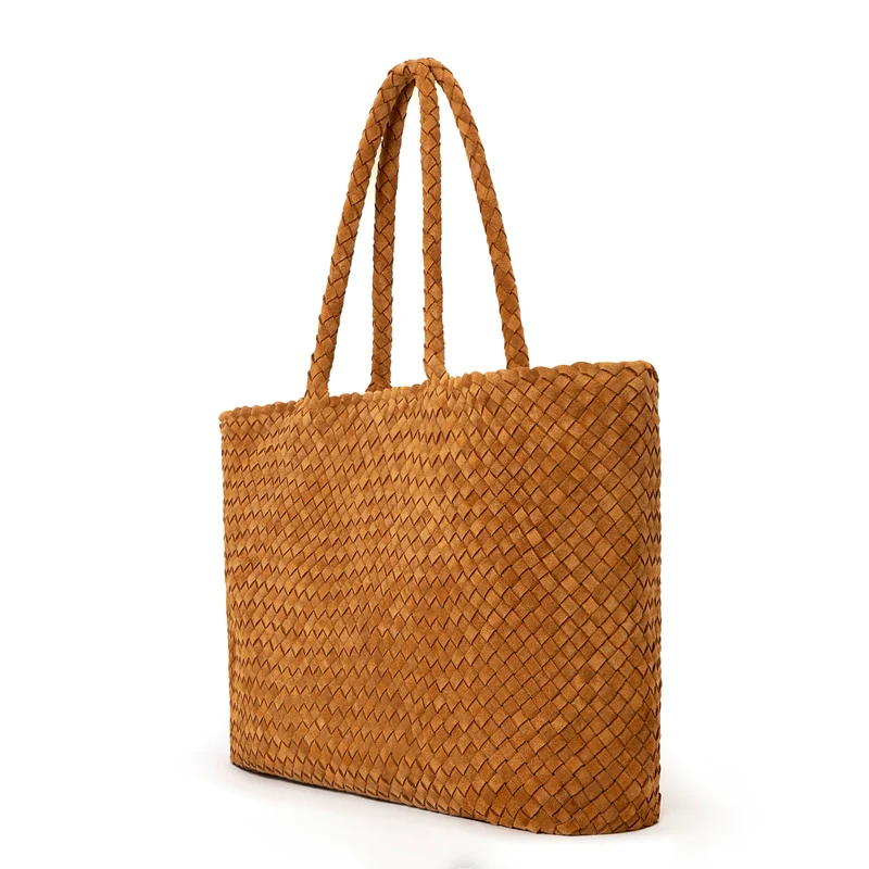 The Travel Elena Woven Handbag