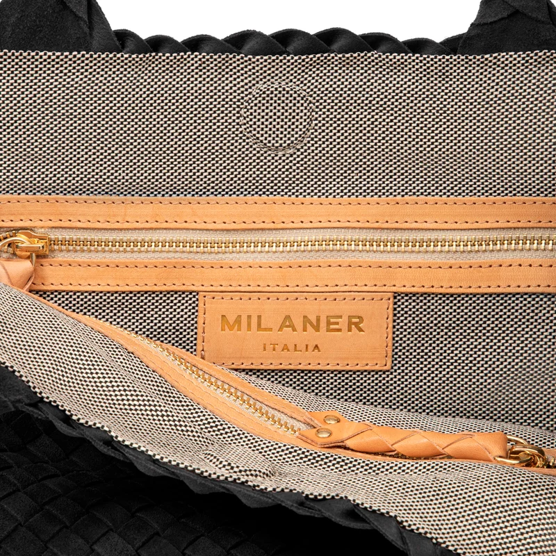 The Travel Elena Woven Handbag