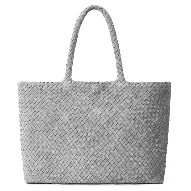 The Travel Elena Woven Handbag - Premium-Leder