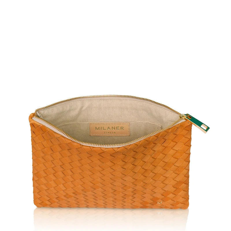 The Meg Woven Clutch