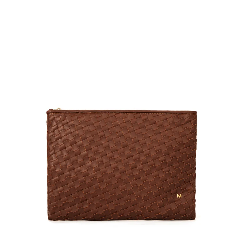 The Meg Woven Clutch