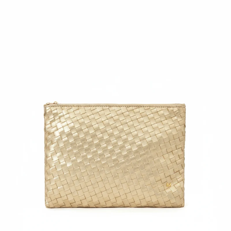 The Meg Woven Clutch