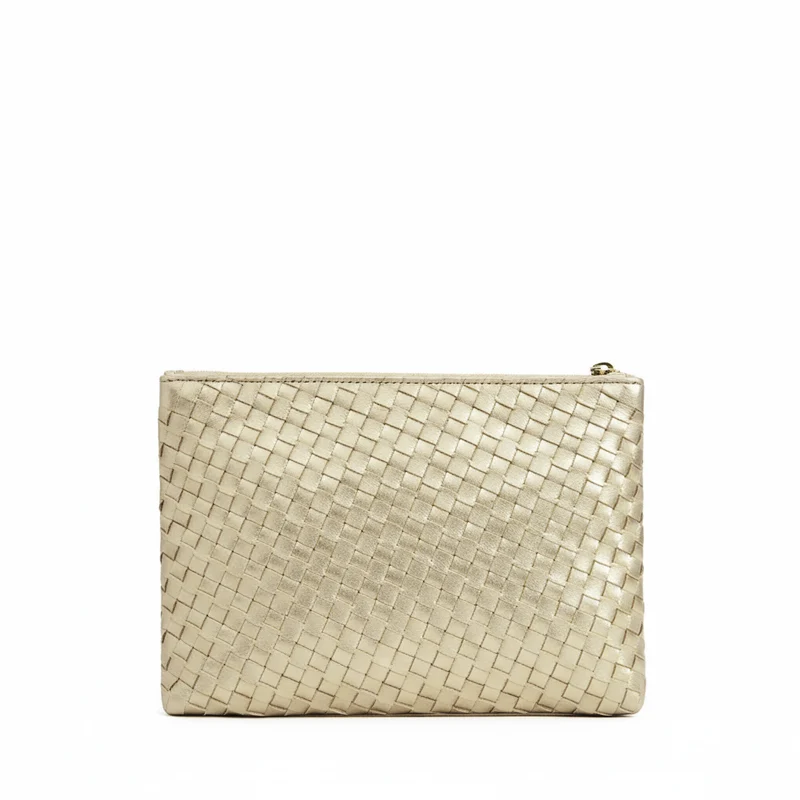 The Meg Woven Clutch