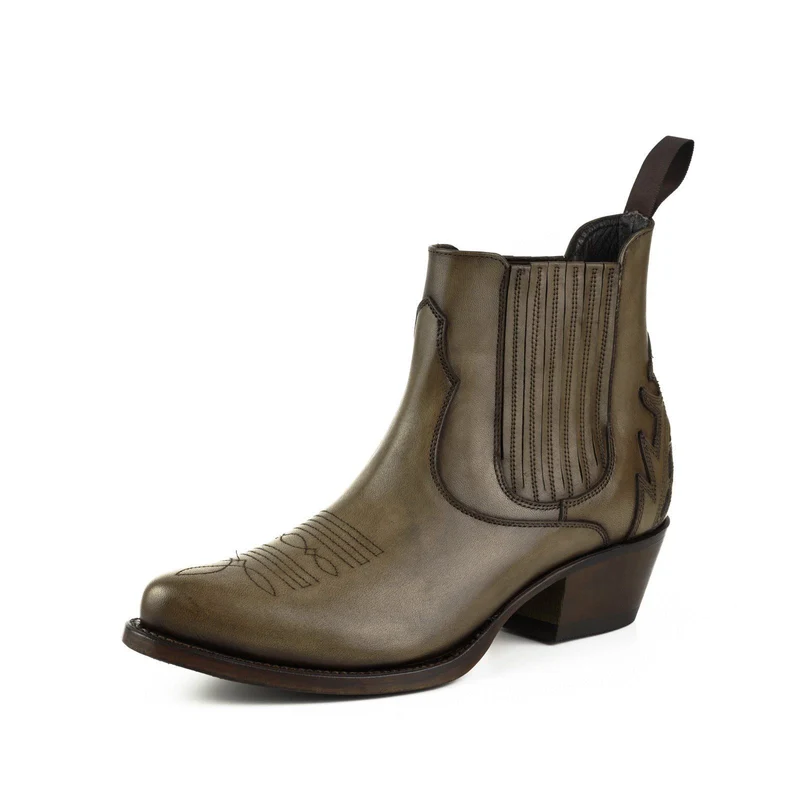 Urban Stiefeletten Damen 2487 Braunes Leder