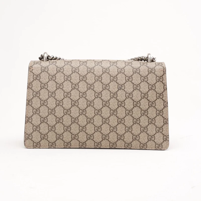 Gucci GG Supreme Dionysus Klein Beige Braun
