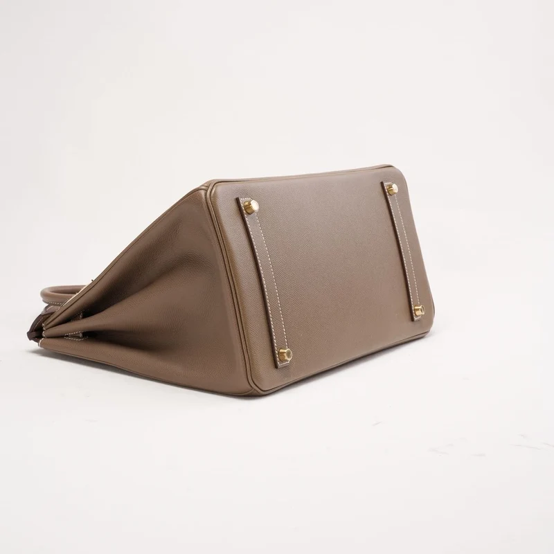 Hermes Birkin 35 Etoupe Epsom R Square 2014