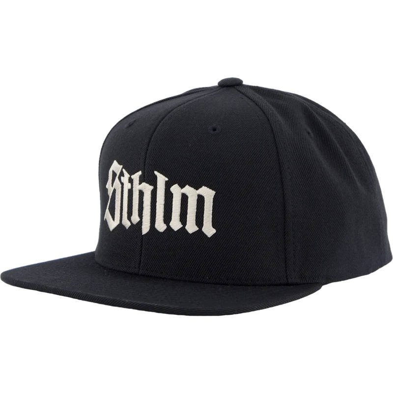 Sthlm Classic Snapback Black/cream