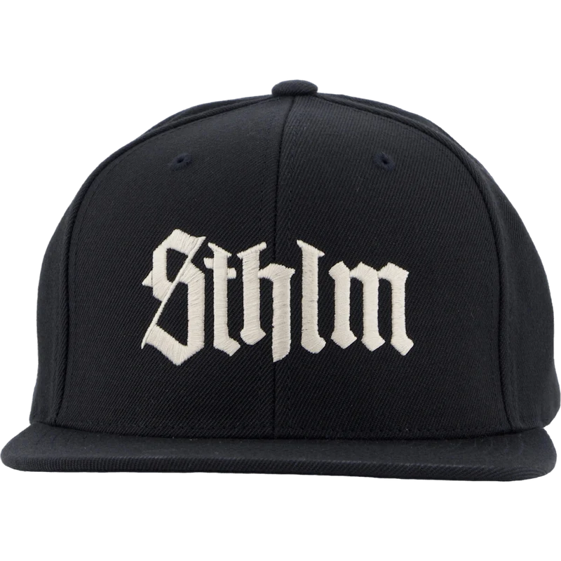 Sthlm Classic Snapback Black/cream