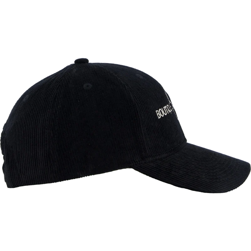 Mona S Corderoy Snapback Black