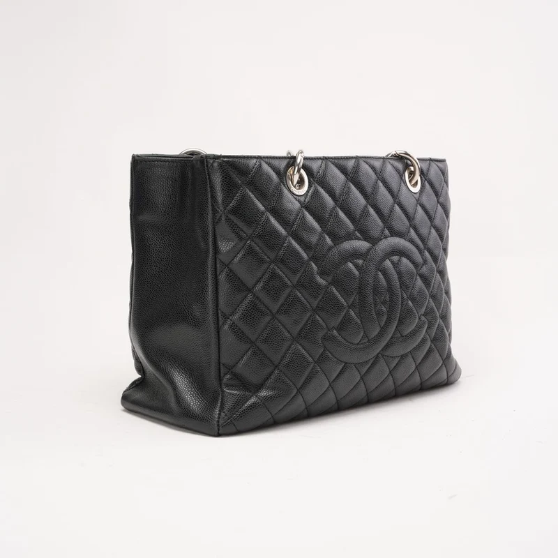 Chanel Grand Shopping Tote Mini GST Tasche Caviar Schwarz 2011