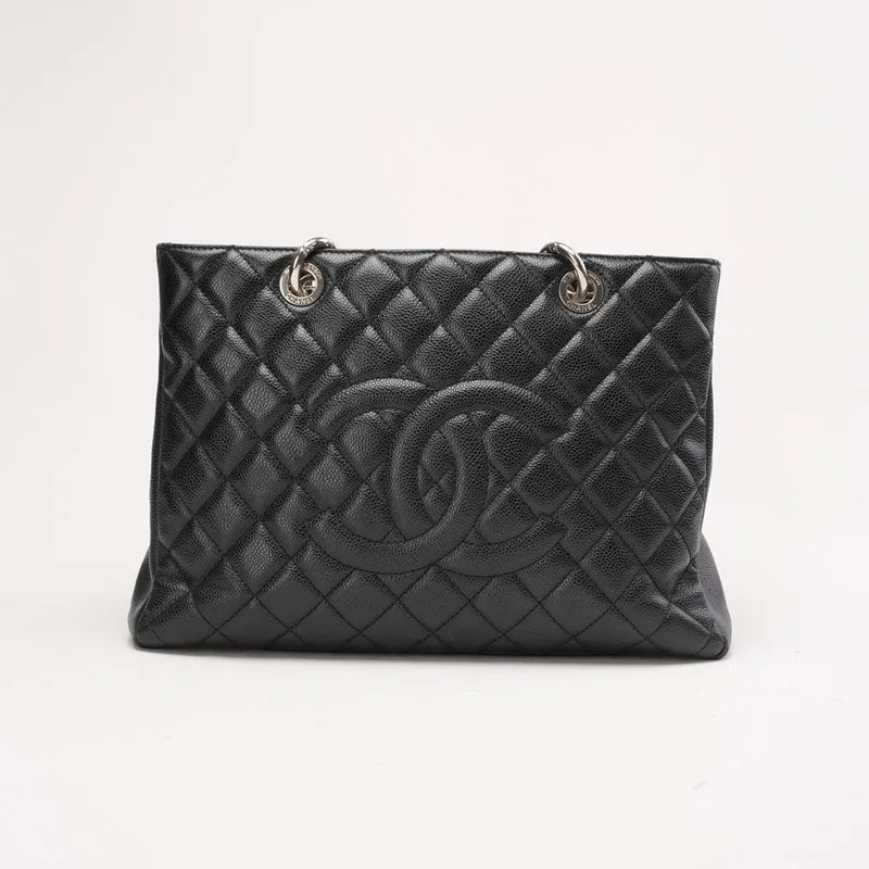 Chanel Grand Shopping Tote Mini GST Tasche Caviar Schwarz 2011