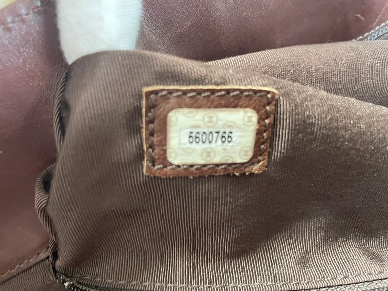 Chanel Vintage CC Logo Basttasche aus Stroh, 1999