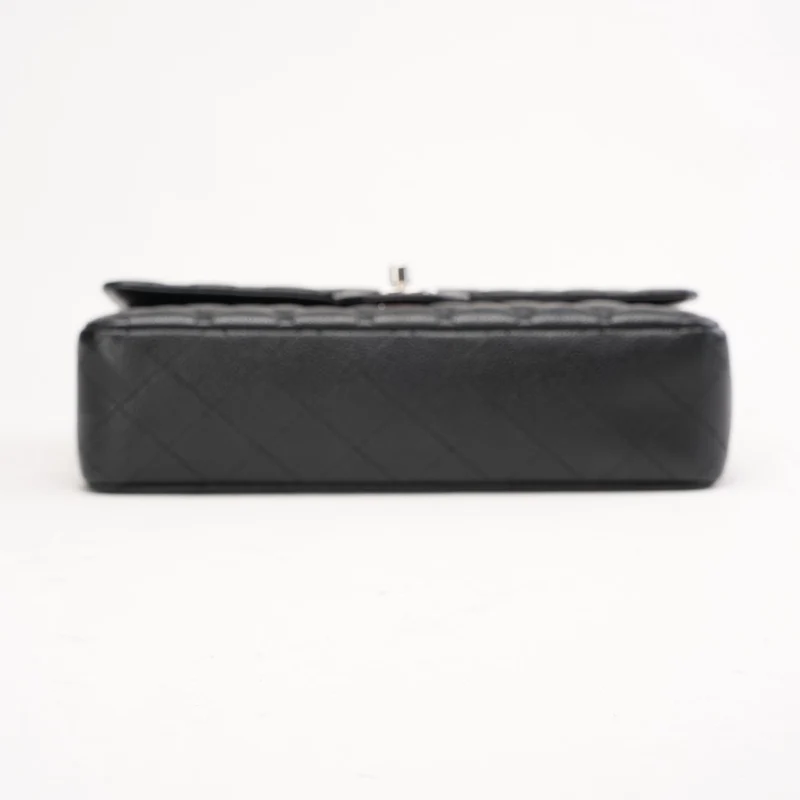 Chanel Classic Double Flap Bag Medium Caviar Black 2015