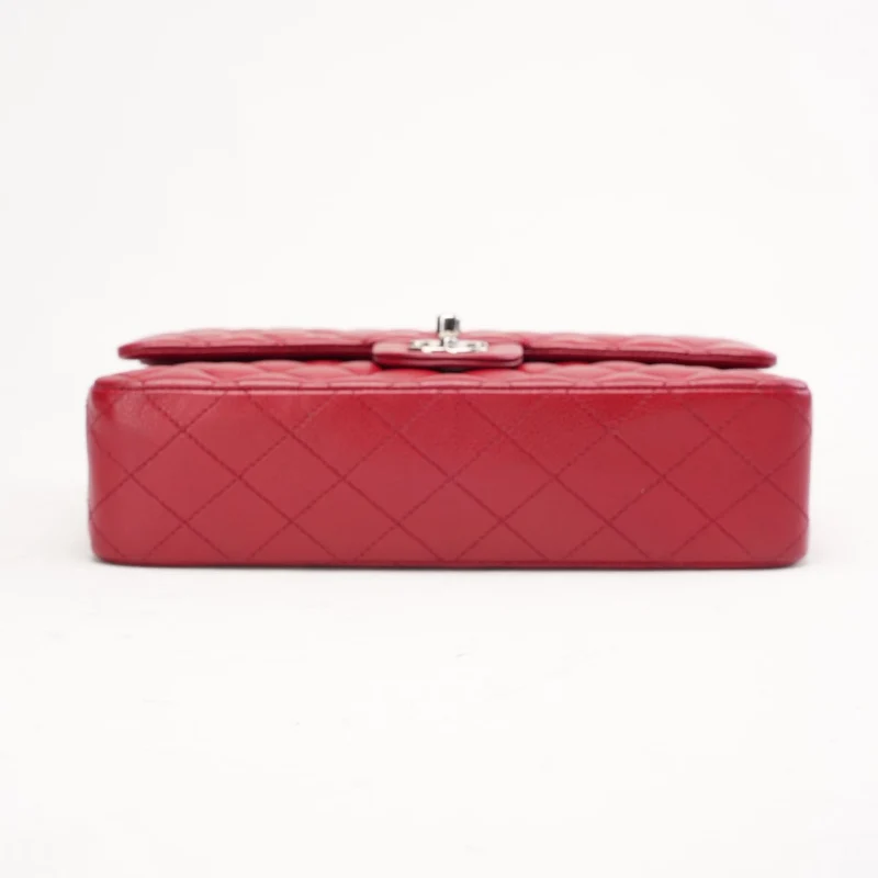 Chanel Classic Double Flap Bag Medium Caviar Red 2012