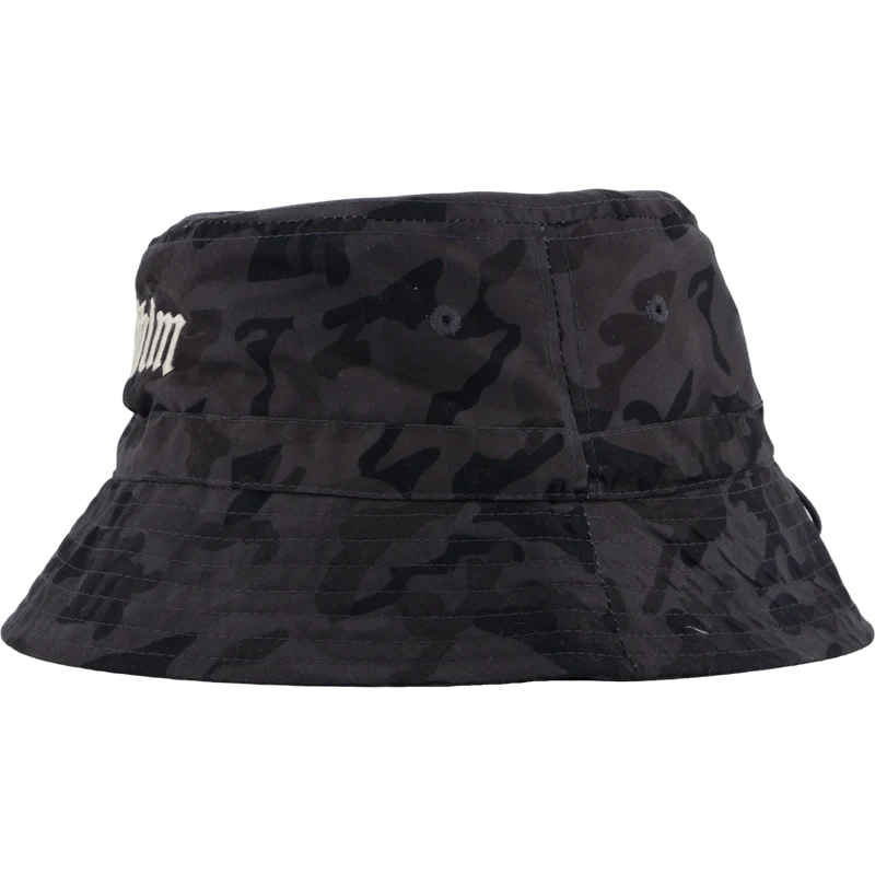 Sthlm Classic Bucket Hat Black Woodland / Cream