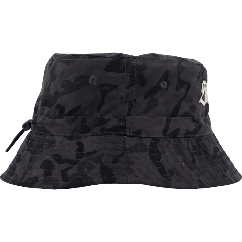 Sthlm Classic Bucket Hat Black Woodland / Cream