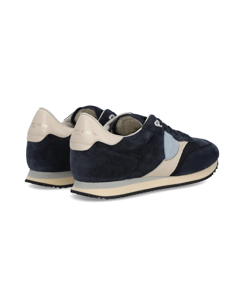 Sneakers Blville Men, Blue Ivory Light Blue