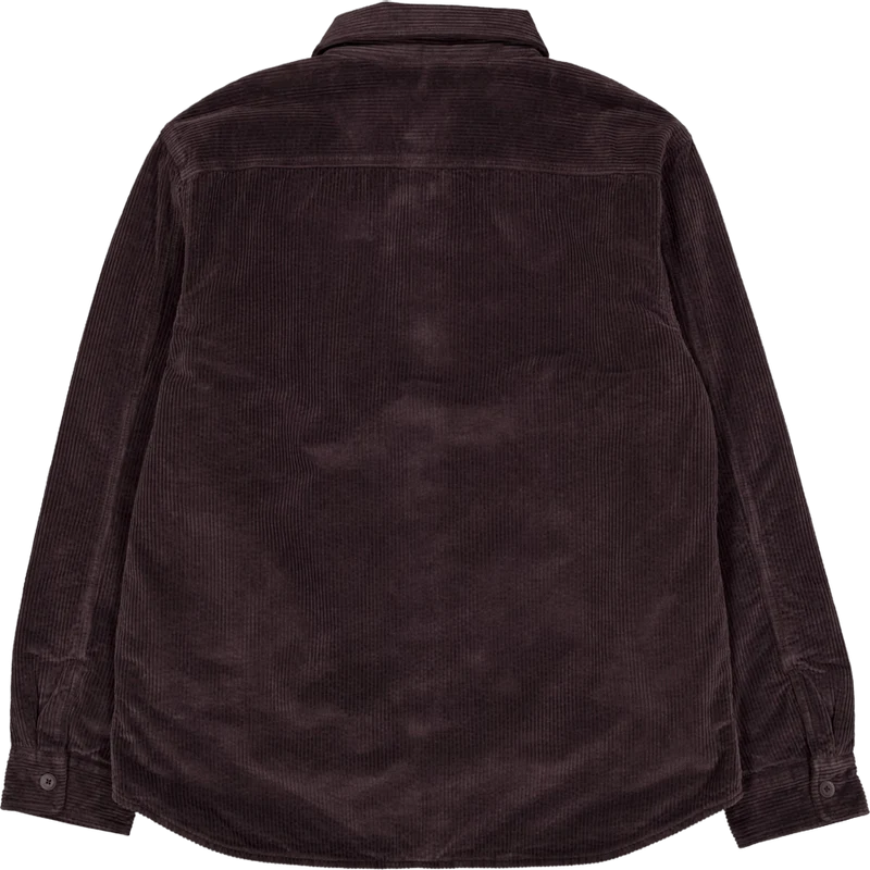 Oversized Corduroy Overshirt Brown Skb