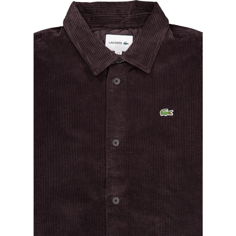 Oversized Corduroy Overshirt Brown Skb