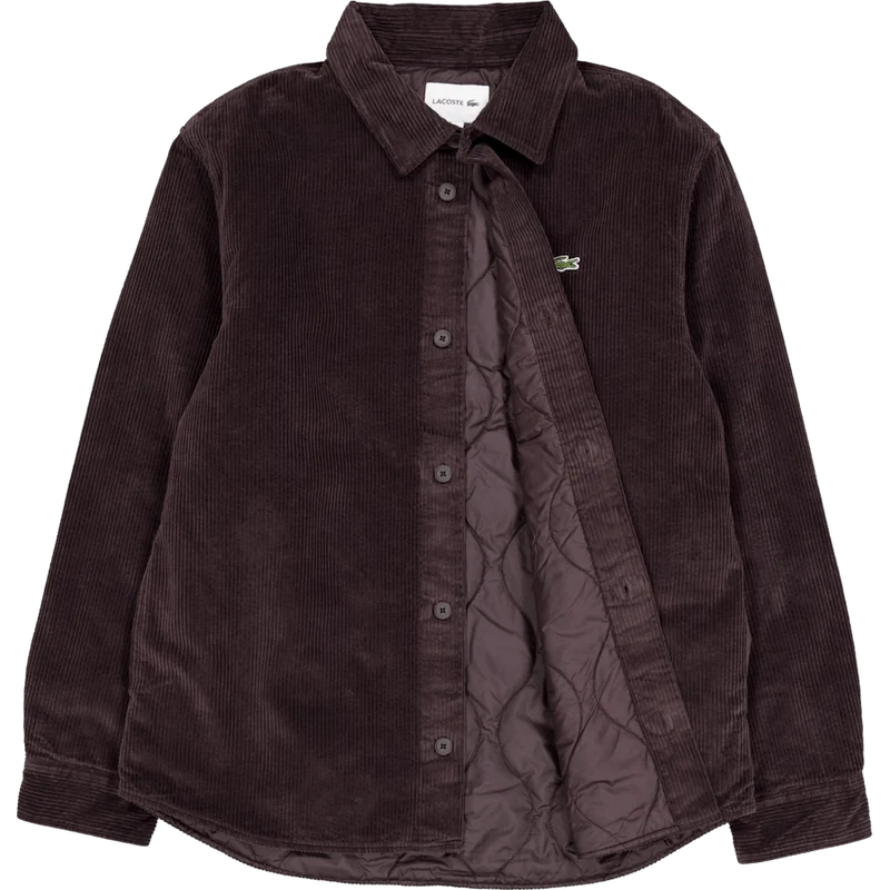 Oversized Corduroy Overshirt Brown Skb