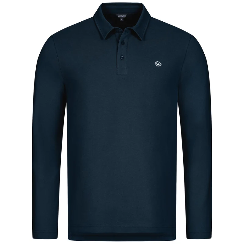 Polo Shirt Bio-Baumwolle Longsleeve Herren