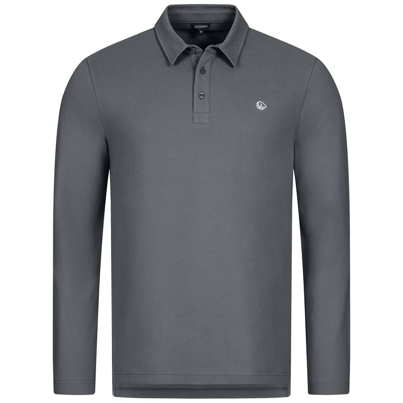 Polo Shirt Bio-Baumwolle Longsleeve Herren