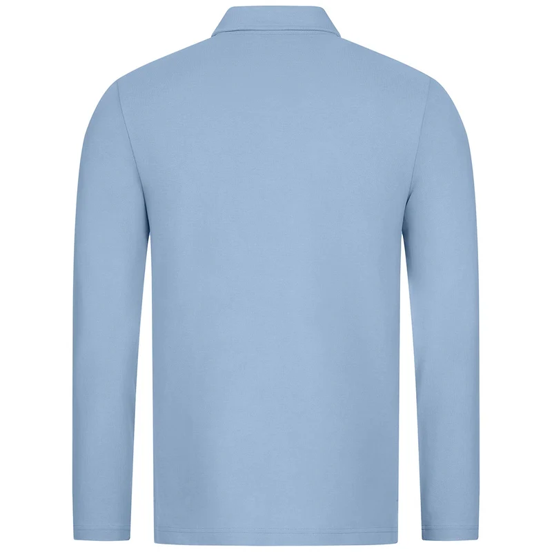 Polo Shirt Bio-Baumwolle Longsleeve Herren