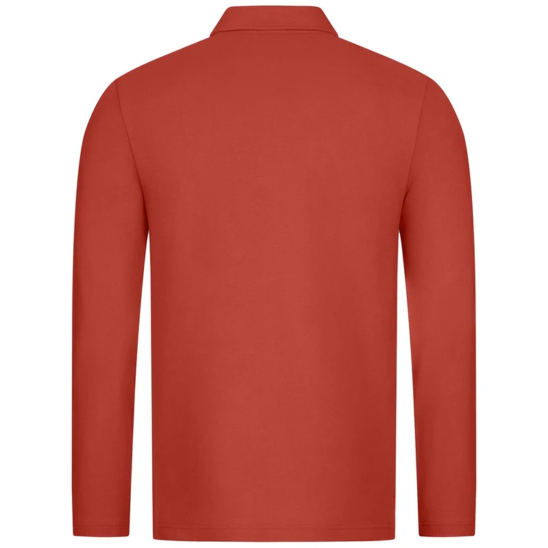 Polo Shirt Bio-Baumwolle Longsleeve Herren