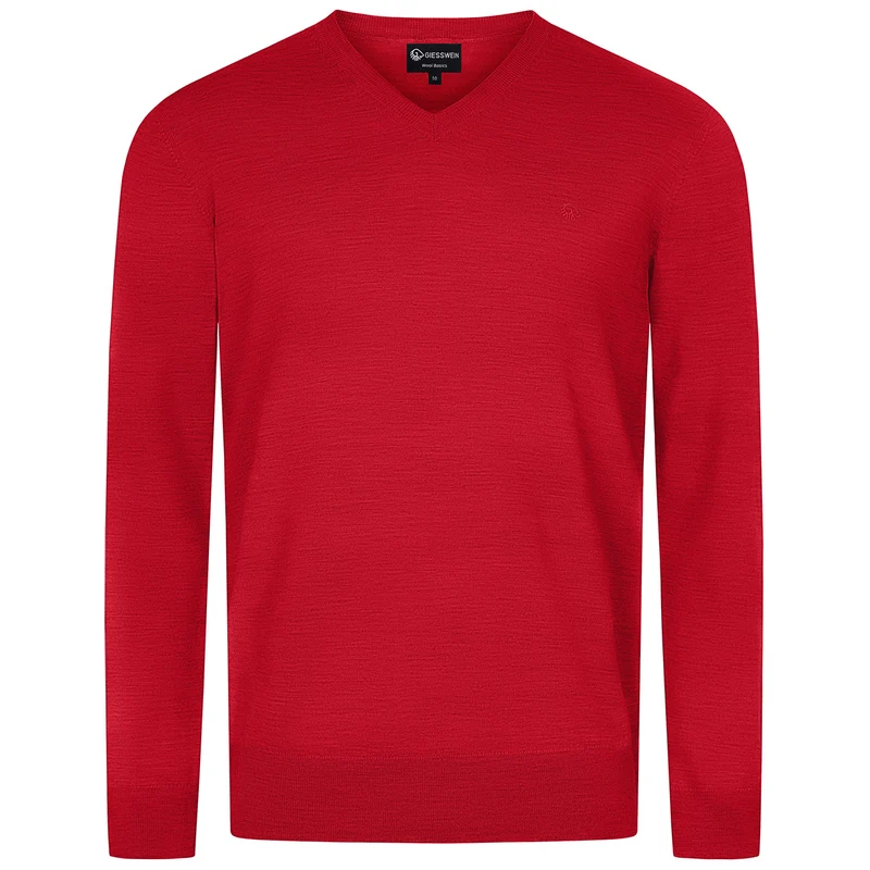 Baumwollpullover V-Ausschnitt Herren