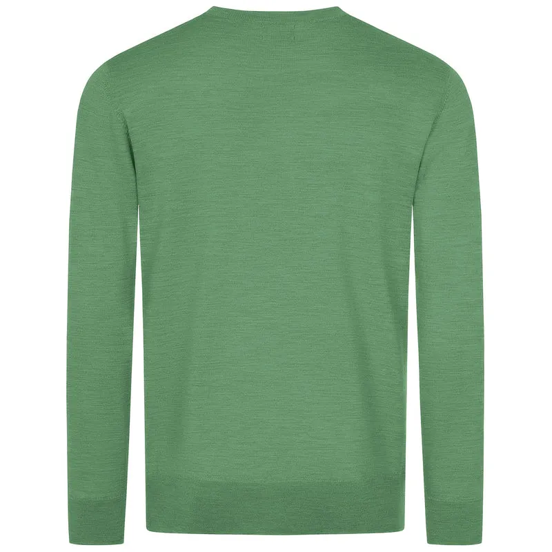 Baumwollpullover V-Ausschnitt Herren