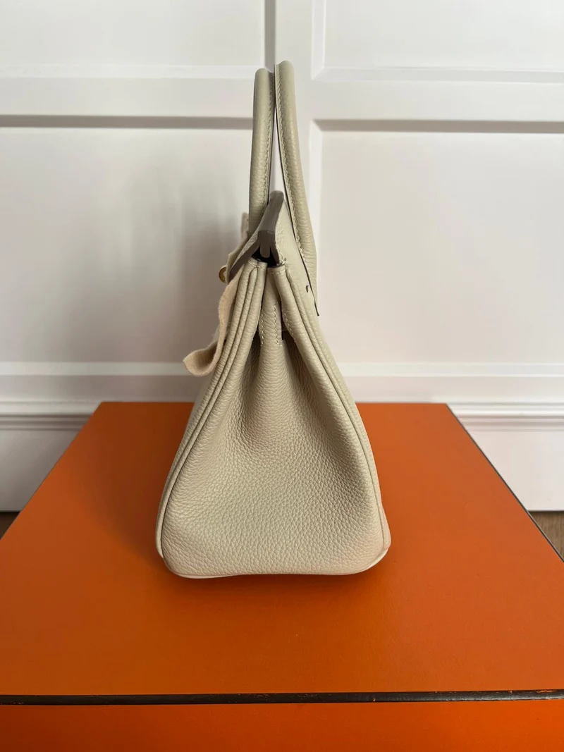 Hermes Birkin 25 Sellier Craie Veau Togo 2023