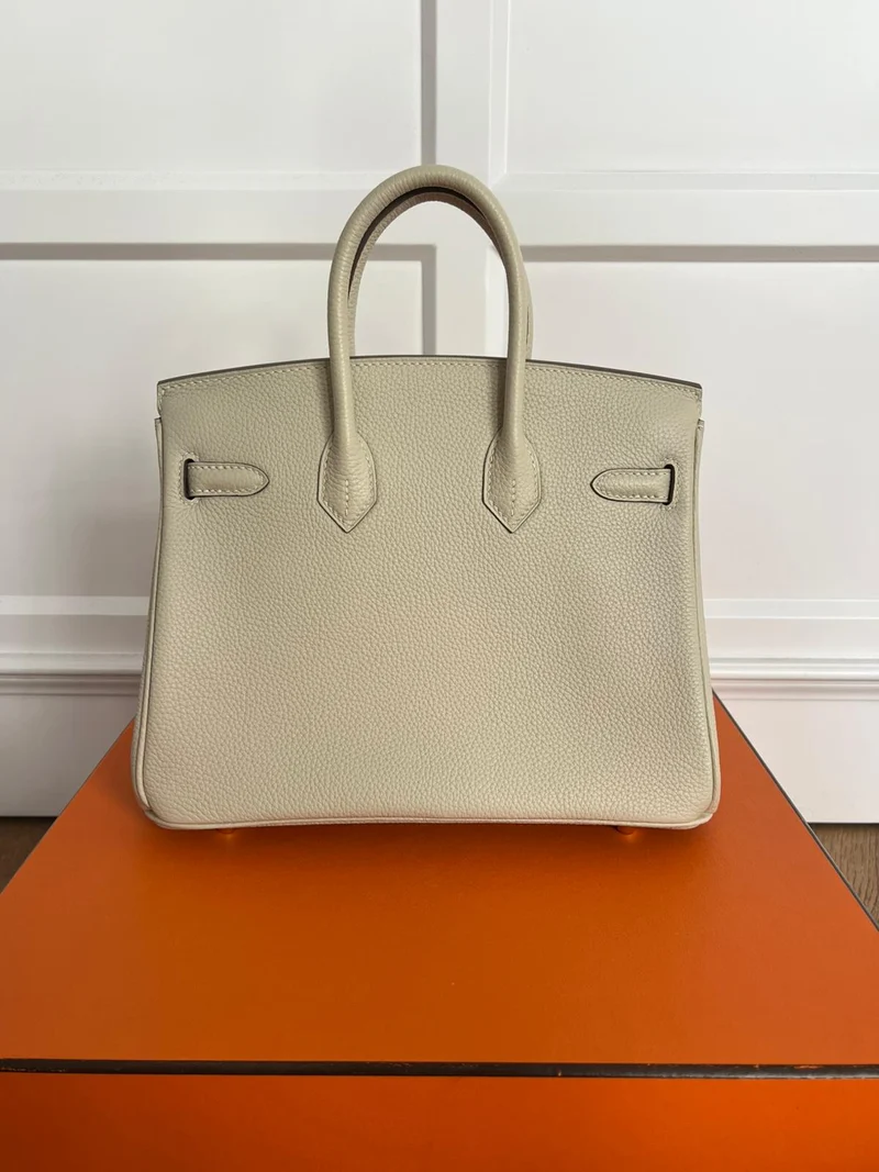 Hermes Birkin 25 Sellier Craie Veau Togo 2023