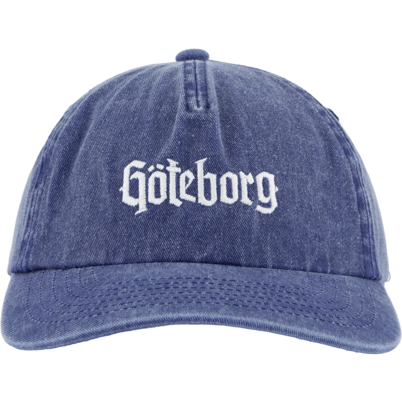 Göteborg 5 Panel Cap Navy Blue/white