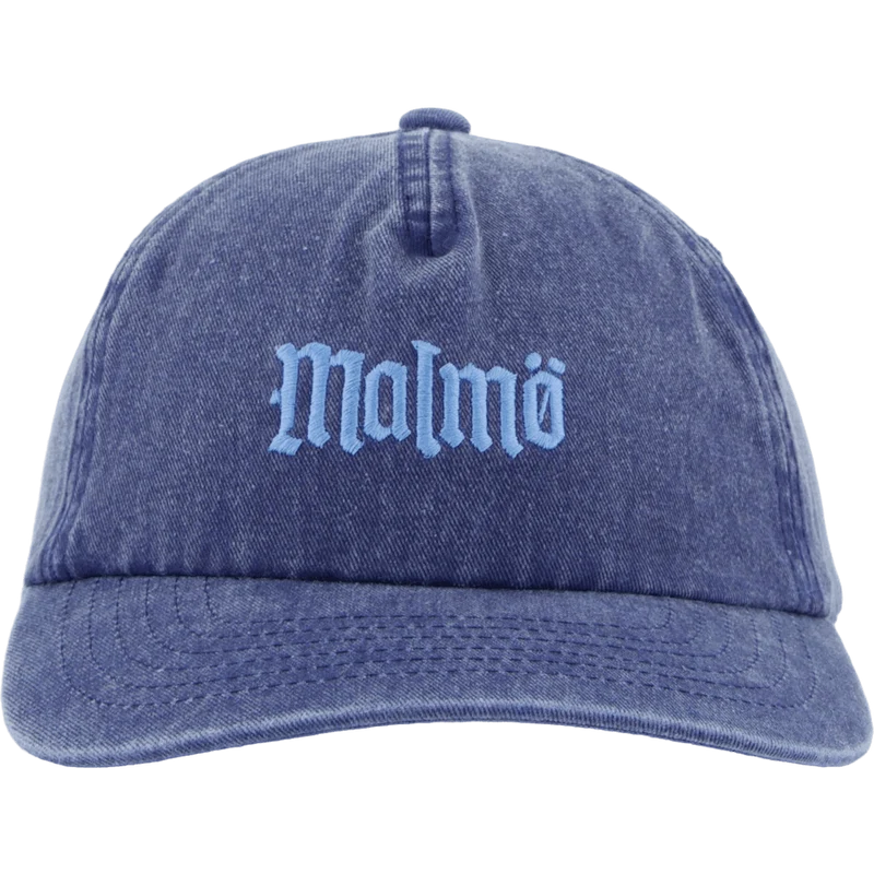 Malmö 5 Panel Cap Navy Blue / Light Blue