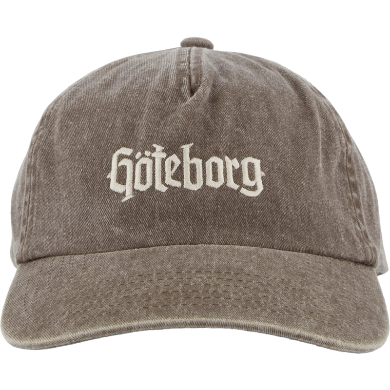 Göteborg 5 Panel Cap Brown / Cream