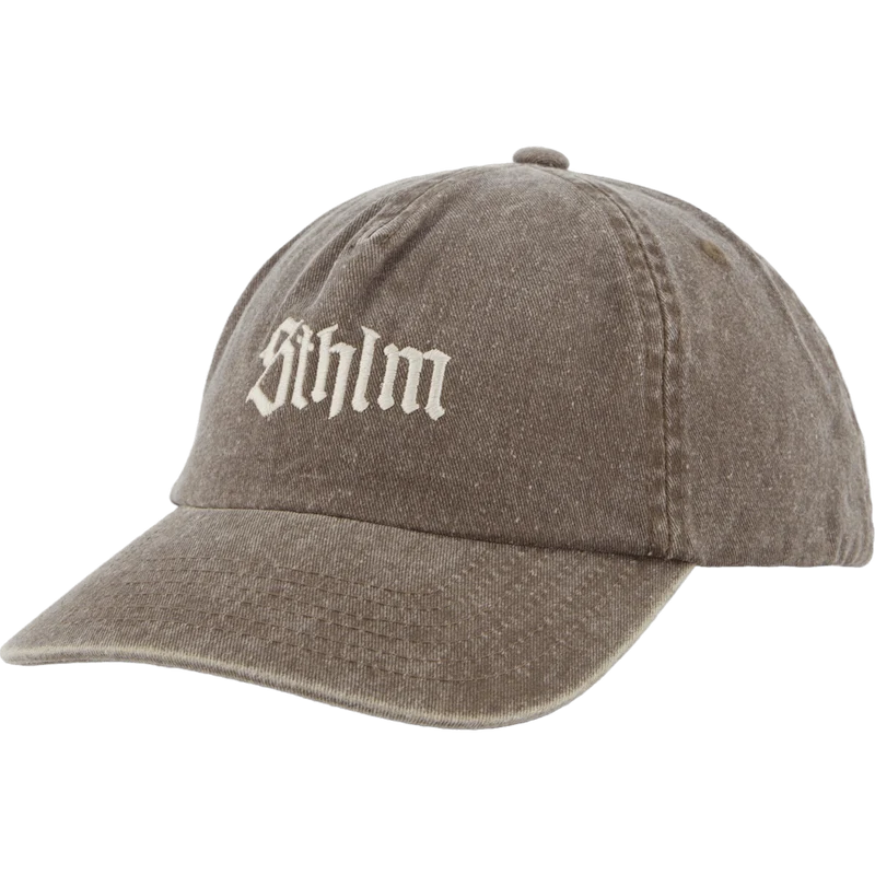 Sthlm 5 Panel Cap Brown / Cream