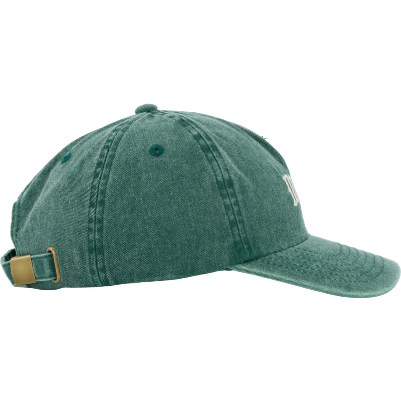 Malmö 5 Panel Cap Bottle Green / Cream