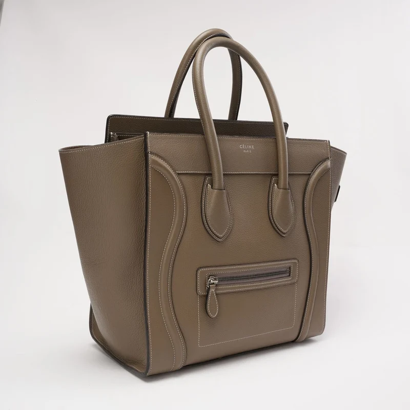 Celine Luggage Medium Tote Grau 2014