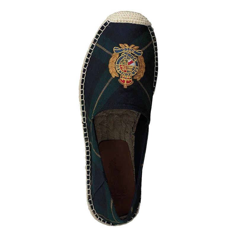 Polo Ralph Lauren Lt Weight Wool-cevio Slip-so-l Gordon Tartan