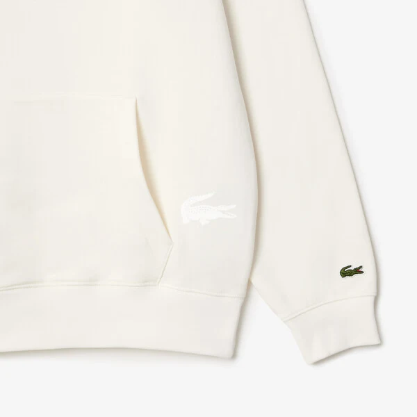 Print Hoodie White 70v