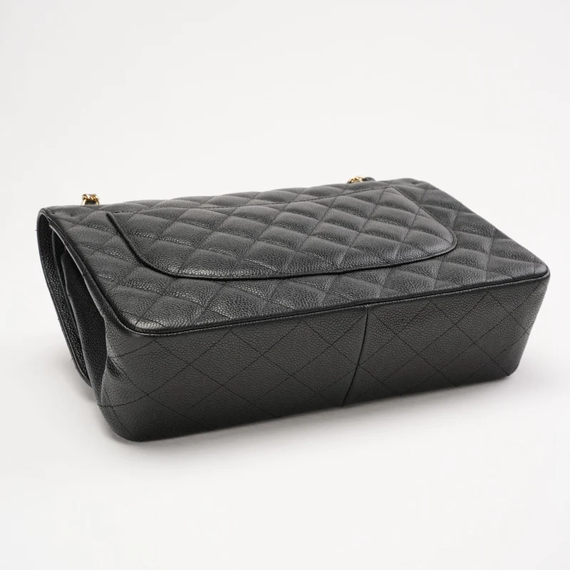 Chanel Jumbo Classic Double Flap Bag Caviar 2015