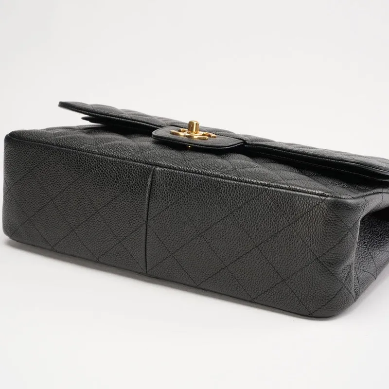Chanel Jumbo Classic Double Flap Bag Caviar 2015