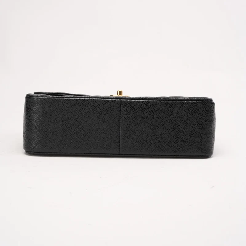 Chanel Classic Jumbo Double Flap Caviar Black 2011