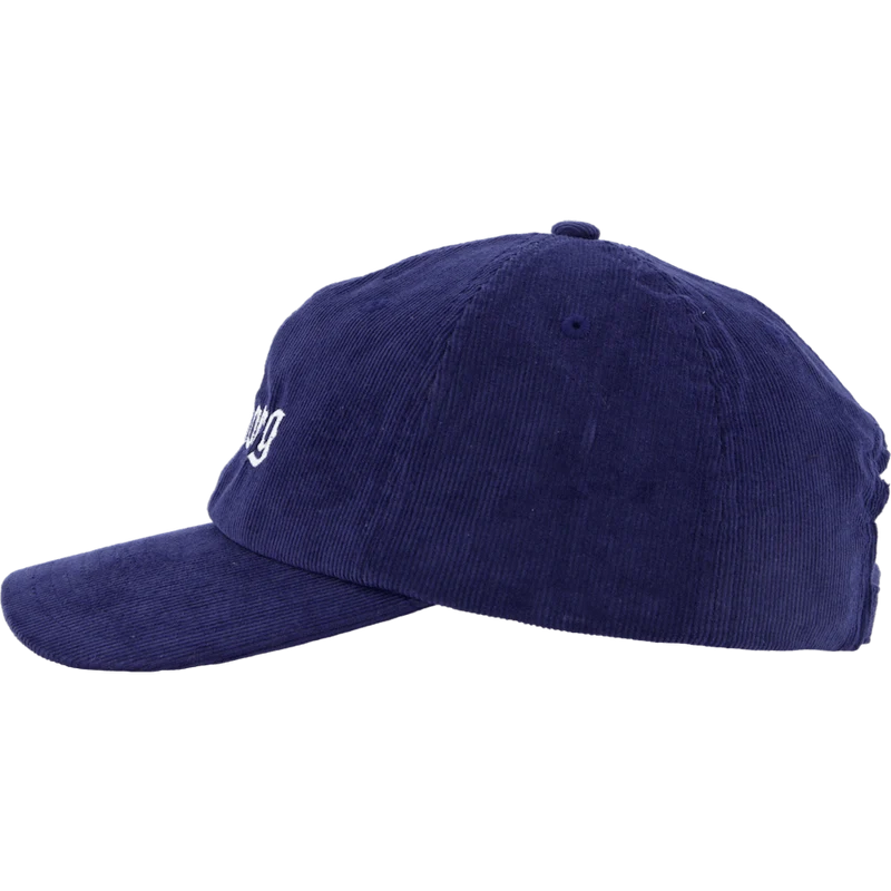 Göteborg Corderoy Dudecap Navy/white