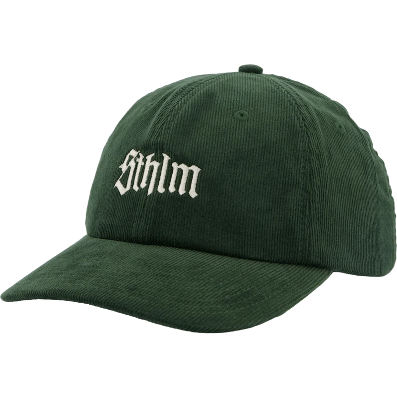 Sthlm Corderoy Dudecap Green/cream